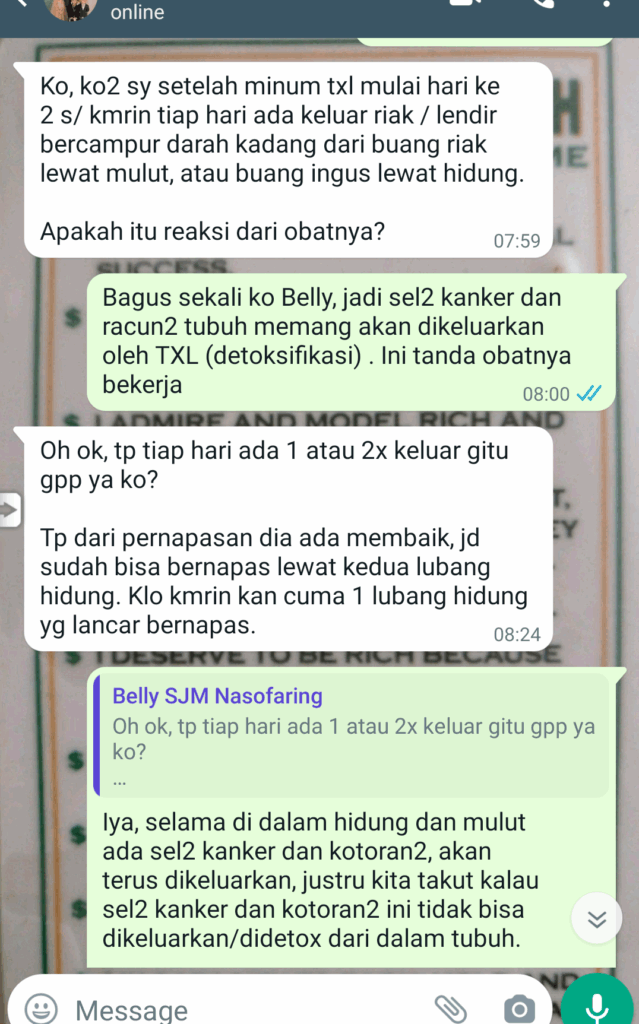 Testimonial Kanker Nasofaring